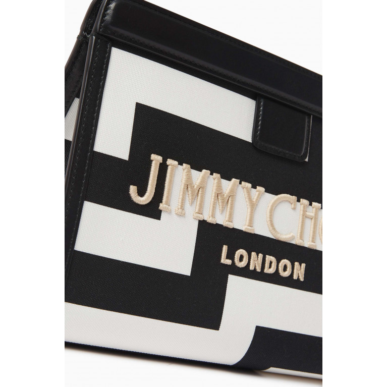 Jimmy Choo - Avenue Print Pouch in Canvas