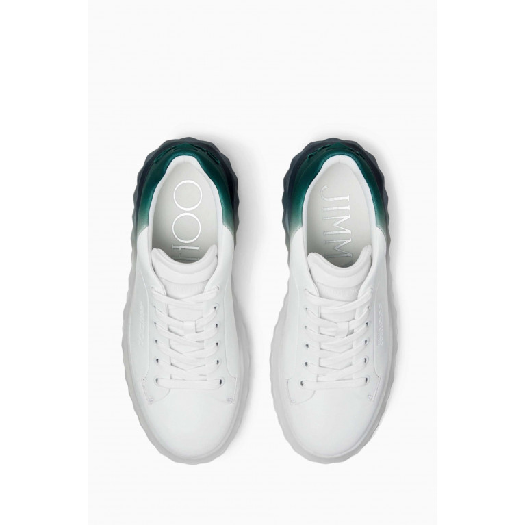 Jimmy Choo - Diamond Maxi Degradé Sneakers in Leather