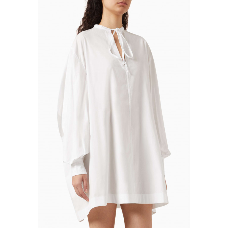 Ninety Percent - Bacchus Shirt Mini Dress in Organic Cotton