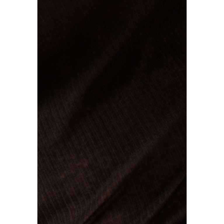 Ninety Percent - Tyro Tank Top in Ribbed Organic Cotton Black