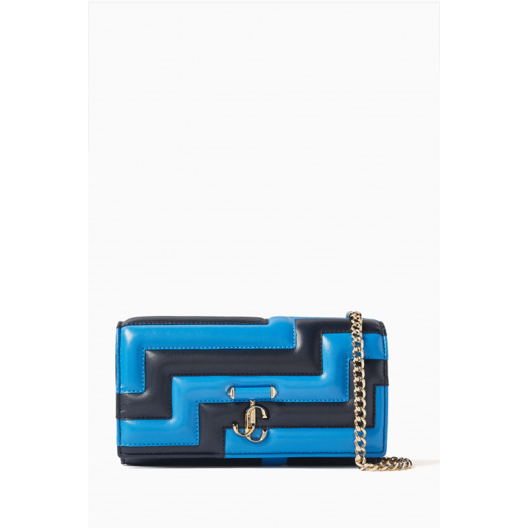 Jimmy Choo - Avenue Chain Wallet in Quilted Nappa