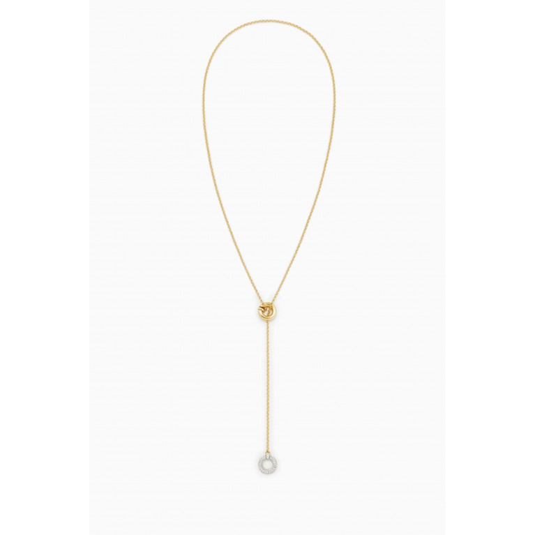 Yvonne Leon - Collier Magique Diamond Necklace in 18kt Gold