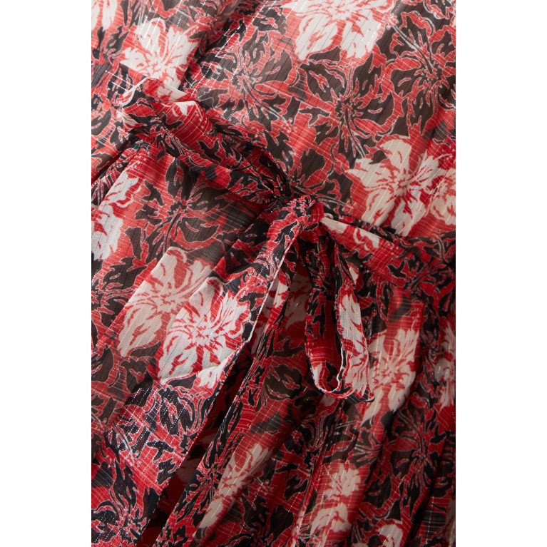 Maje - Ribaby Floral-print Mini Dress
