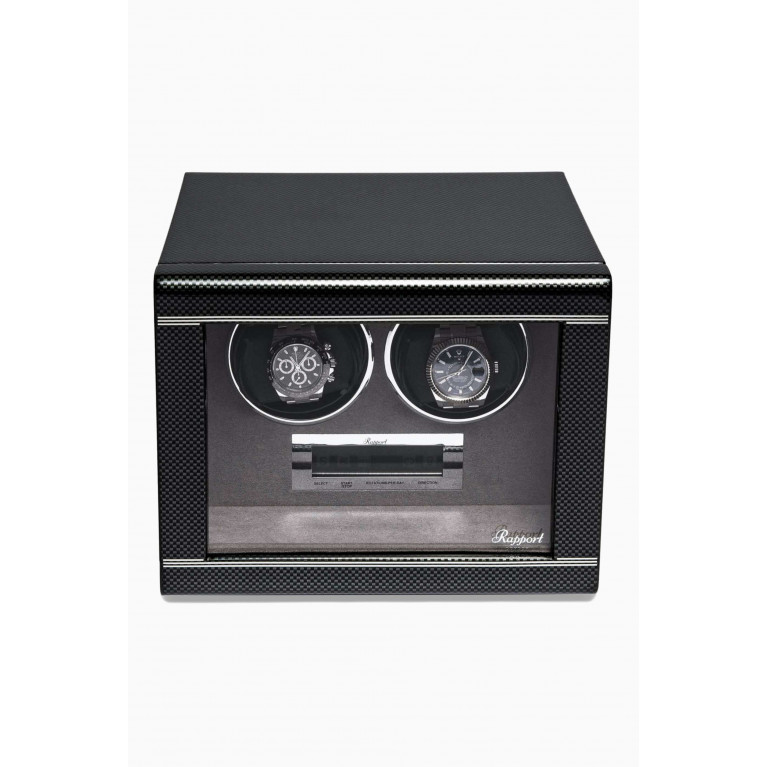 Rapport - Formula Duo Watch Winder in Carbon