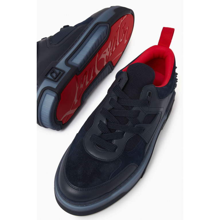 Christian Louboutin - Astroloubi Low-top Sneakers in Leather & Suede