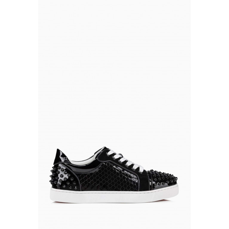 Christian Louboutin - Vieira 2 Embossed Sneakers in Patent Leather