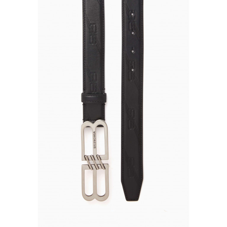 Balenciaga - BB Signature Belt in Calf Leather