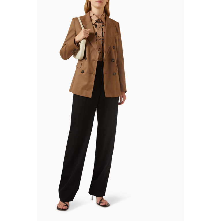 Max Mara - Oppio Double-breasted Jacket in Wool
