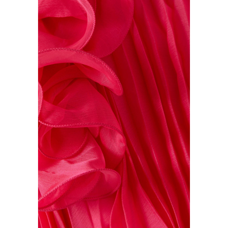 Gizia - Pleated Maxi Dress Pink