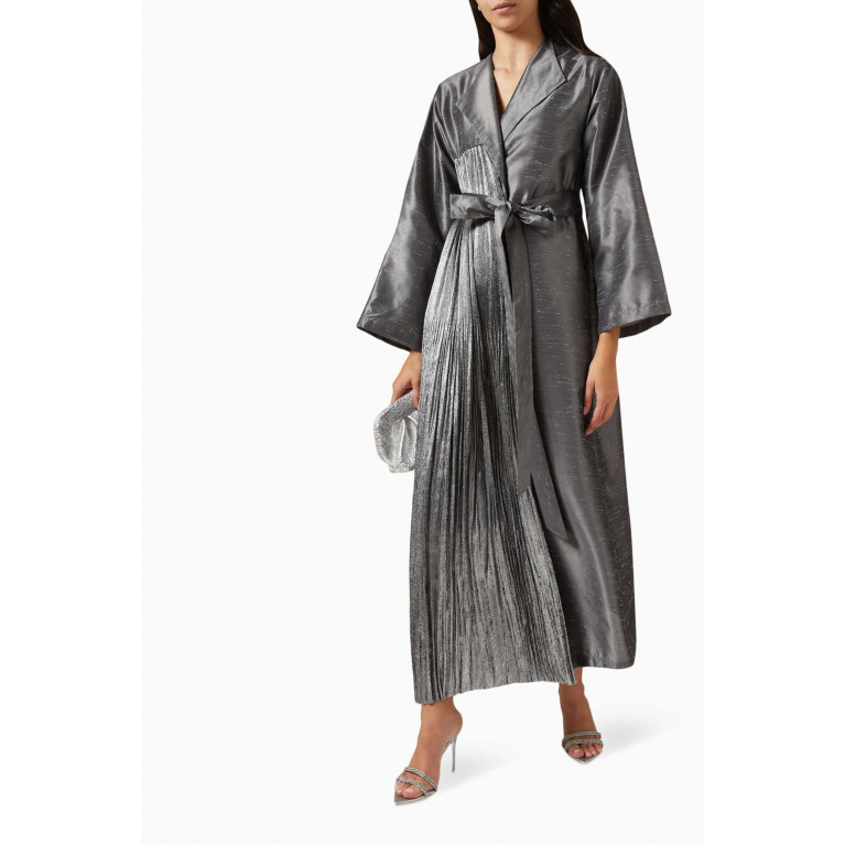 LAMMOUSH - Pleated Abaya in Silk