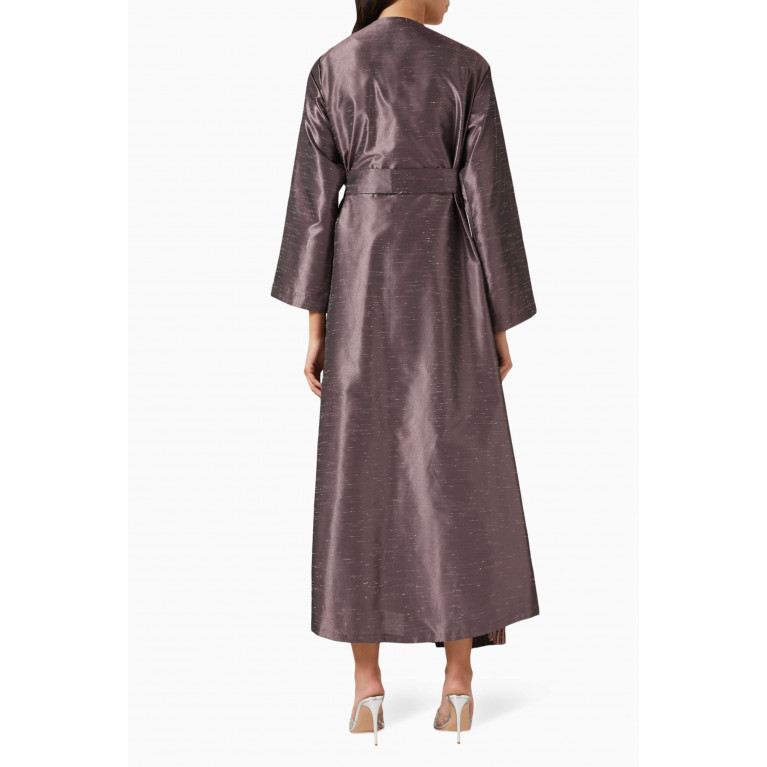 LAMMOUSH - Pleated Abaya in Silk