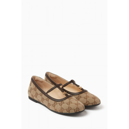 Gucci - Ballet Flats in Canvas