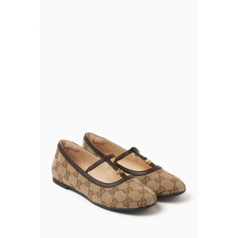 Gucci - Ballet Flats in Canvas
