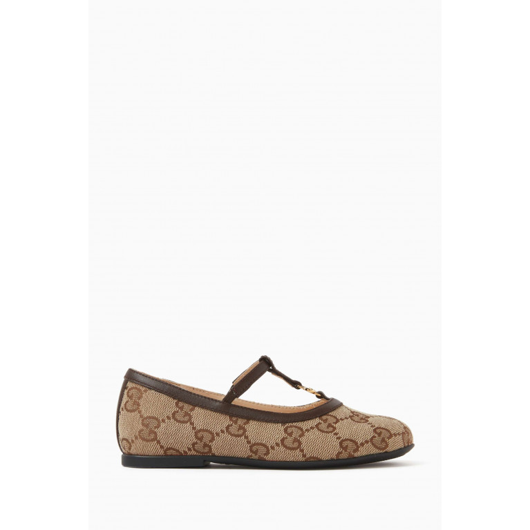 Gucci - Ballet Flats in GG Canvas