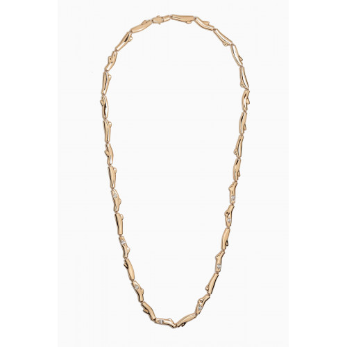Maison H Jewels - Le Brin Diamond Collar Necklace in 18kt Gold
