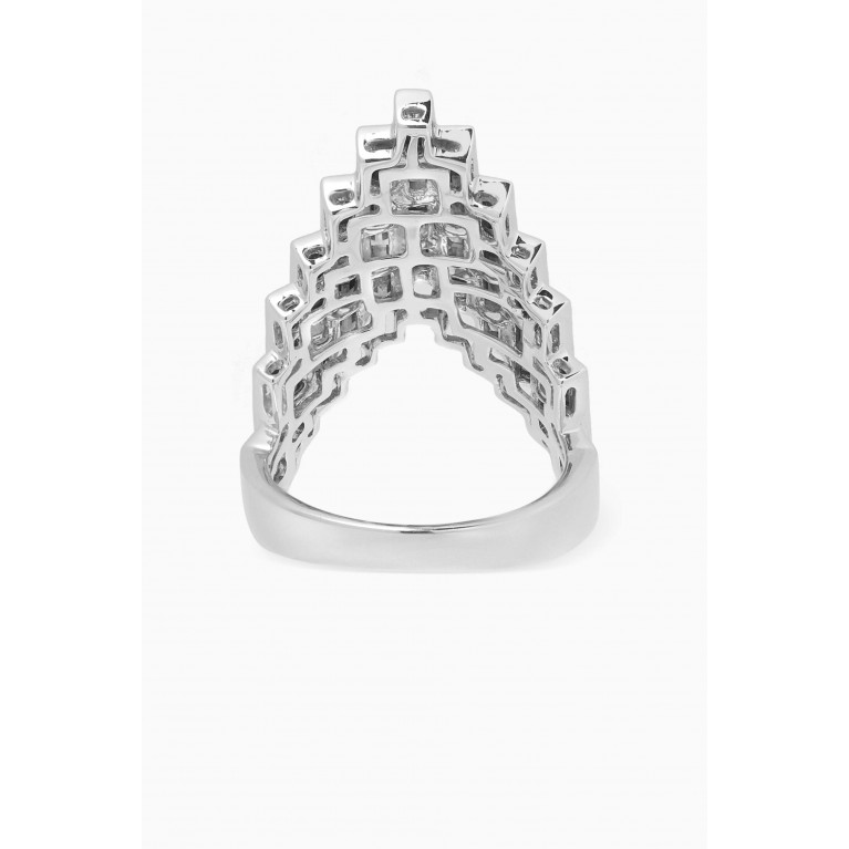 Maison H Jewels - Galaxy Diamond Ring in 18kt White Gold