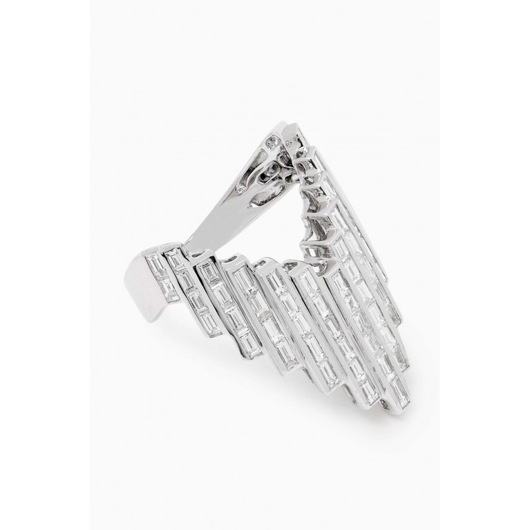 Maison H Jewels - Galaxy Diamond Ring in 18kt White Gold