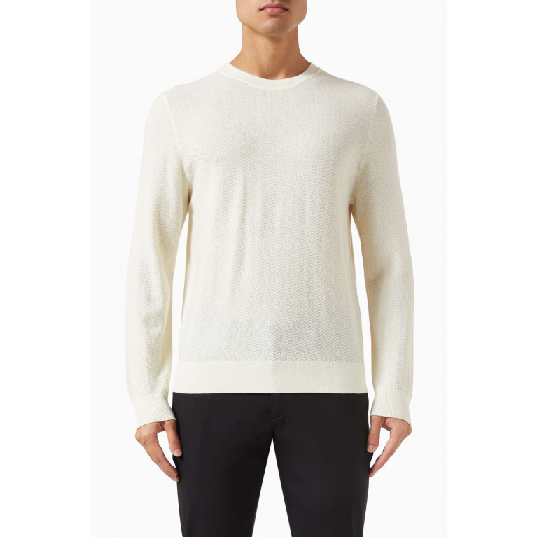Theory - Novo Sweater in Merino Wool-blend Knit
