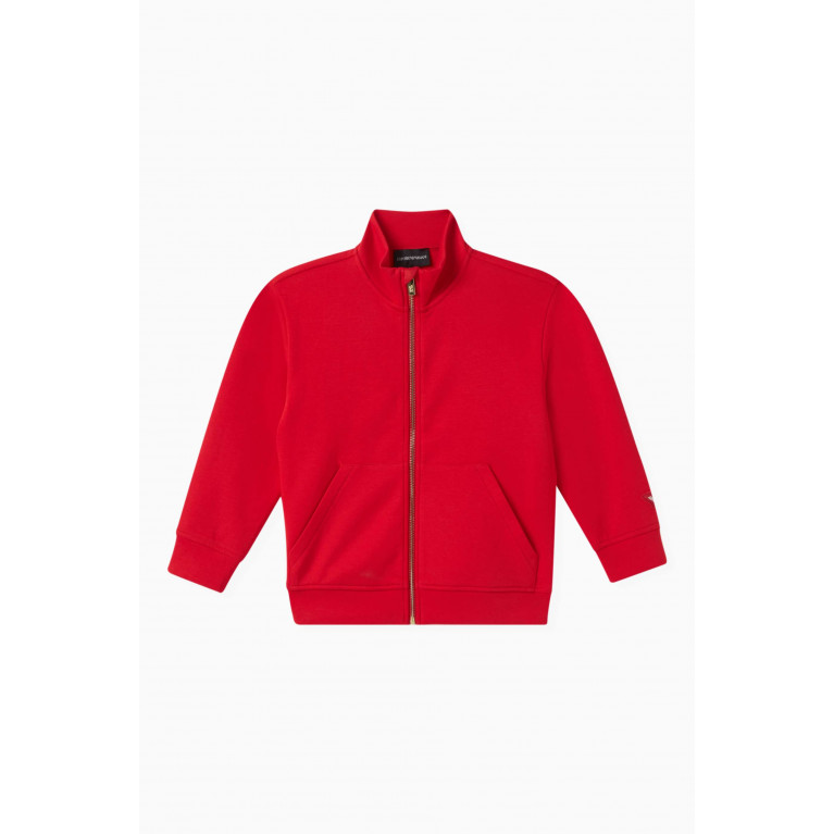 Emporio Armani - Chinese New Year Jacket In Jersey Red