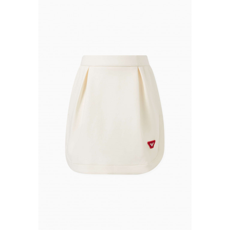 Emporio Armani - Chinese New Year Mini Logo Skirt in Jersey