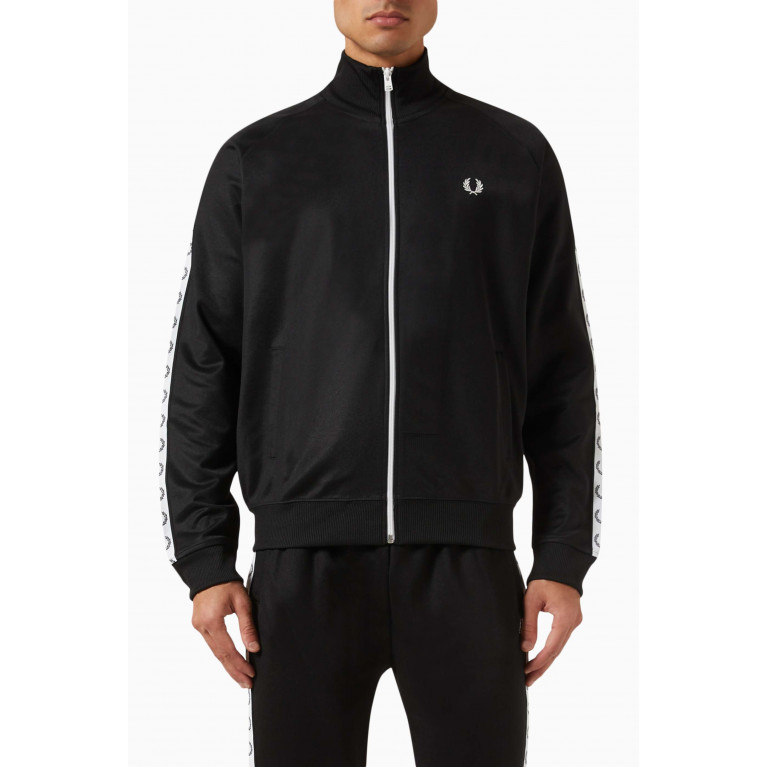 Fred Perry - Taped Track Jacket in Recycled-polyester Blend