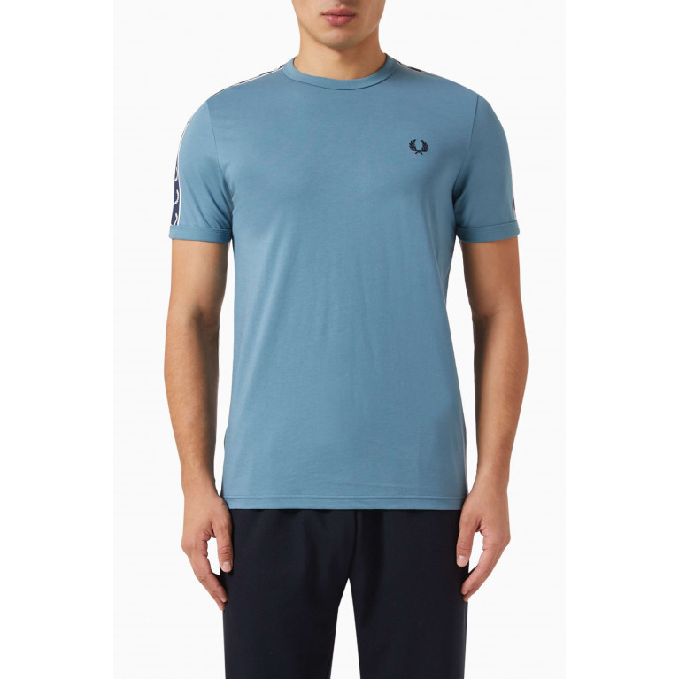 Fred Perry - Contrast-tape Ringer T-shirt in Cotton