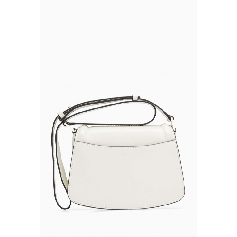 Boss - Arielle Saddle Crossbody Bag in Leather