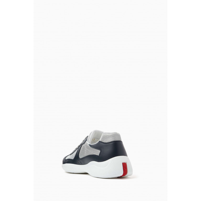 Prada - America's Cup Sneakers in Leather Blue