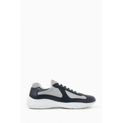 Prada - America's Cup Sneakers in Leather Blue