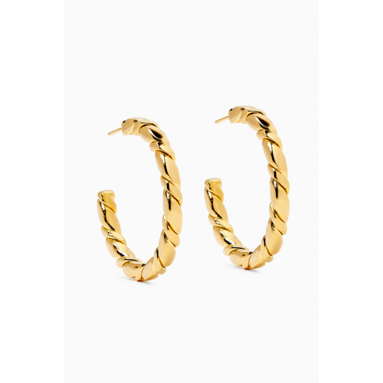 VANINA - Les Metisses Hoop Earrings in Brass