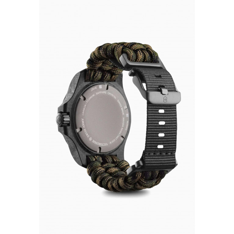 Victorinox - I.N.O.X. Quartz Carbon Limited Edition Watch Set, 43mm