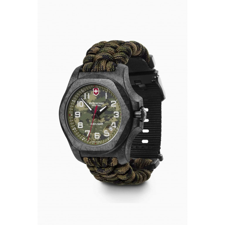 Victorinox - I.N.O.X. Quartz Carbon Limited Edition Watch Set, 43mm