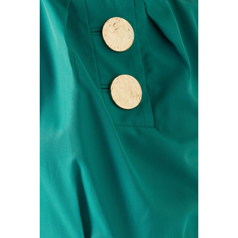 Notebook - Stella Midi Dress in Terry-rayon Blue