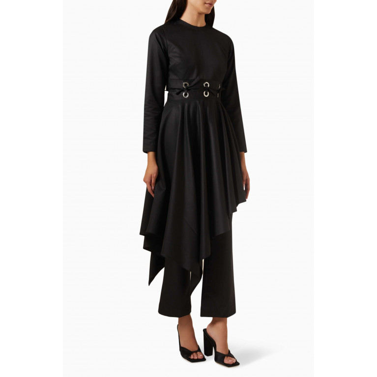 Notebook - Nera Jumpsuit in Terry-rayon Black