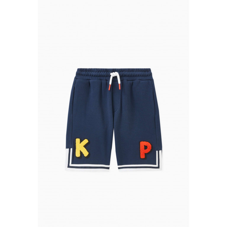 KENZO KIDS - Logo-patch Bermuda Shorts in Cotton