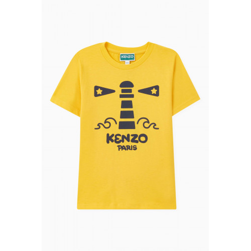 KENZO KIDS - SHORT SLEEVES TEE-SH | 216932499 Yellow