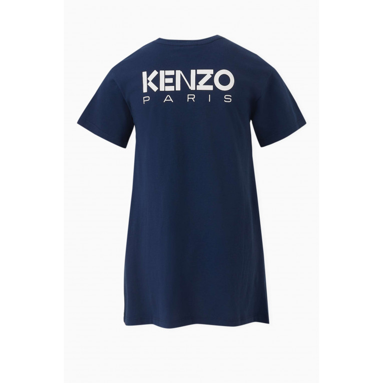 KENZO KIDS - Boke Flower-print Dress in Organic Cotton