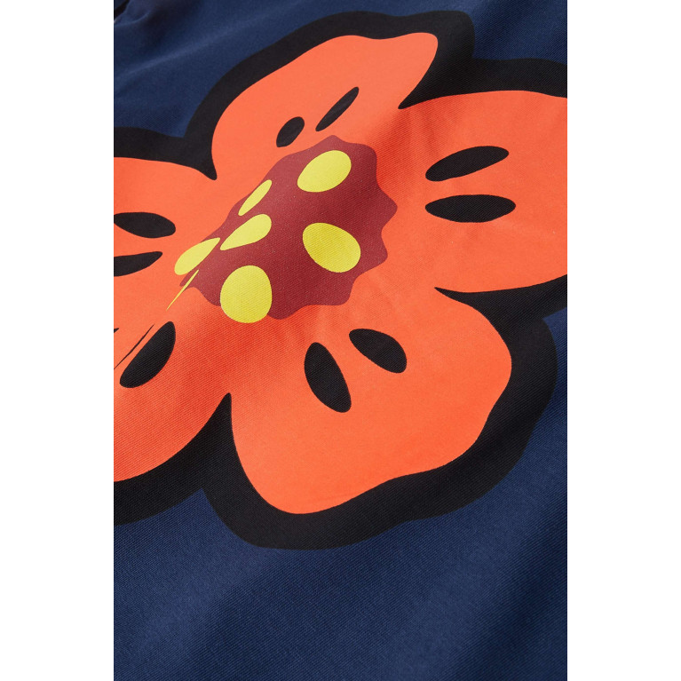 KENZO KIDS - Boke Flower-print Dress in Organic Cotton