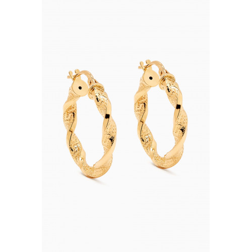 M's Gems - Chiara Hoop Earrings in 18kt Gold