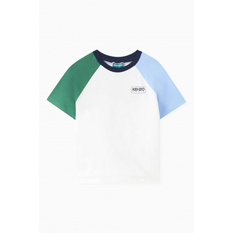 KENZO KIDS - Logo-print T-shirt in Cotton Jersey