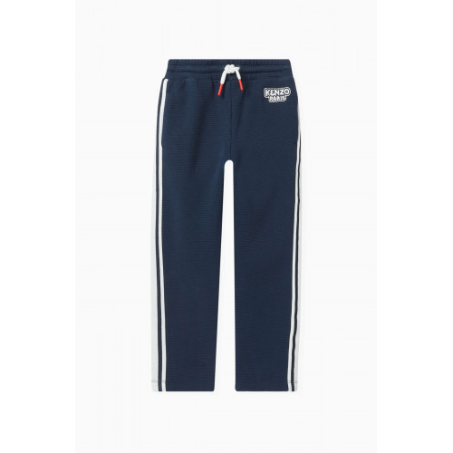 KENZO KIDS - Sailor Trousers in Honeycomb knit