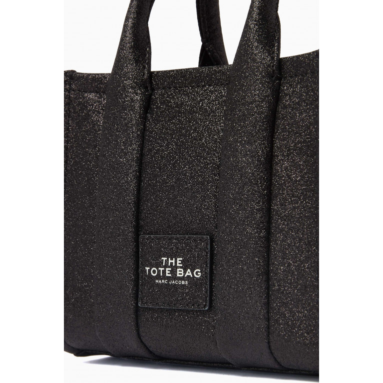 Marc Jacobs - The Micro Tote Bag in Glitter Leather