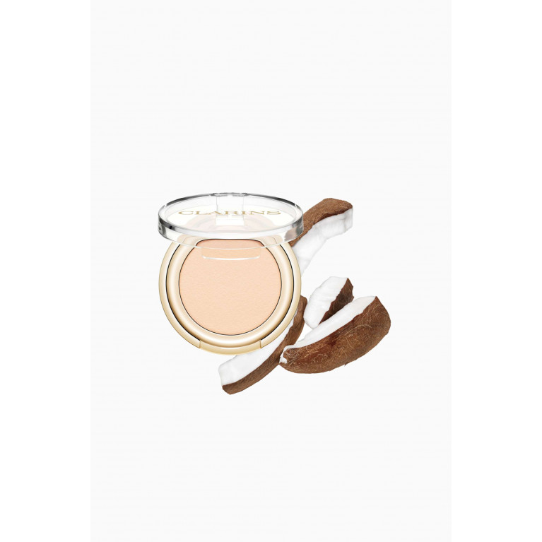 Clarins - 01 Matte Ivory Ombre Skin Intense Colour Powder Eyeshadow, 1.5g