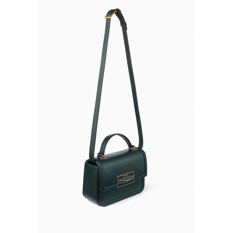 Jimmy Choo - Diamond Top-handle Bag in Leather