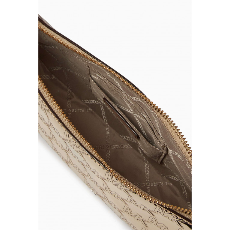MICHAEL KORS - Empire Chain Pouchette Shoulder Bag in Metallic Leather