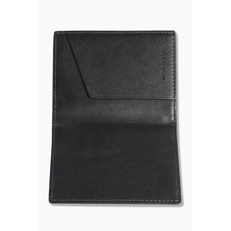 MICHAEL KORS - Hudson Folio Bi-fold Wallet in Leather