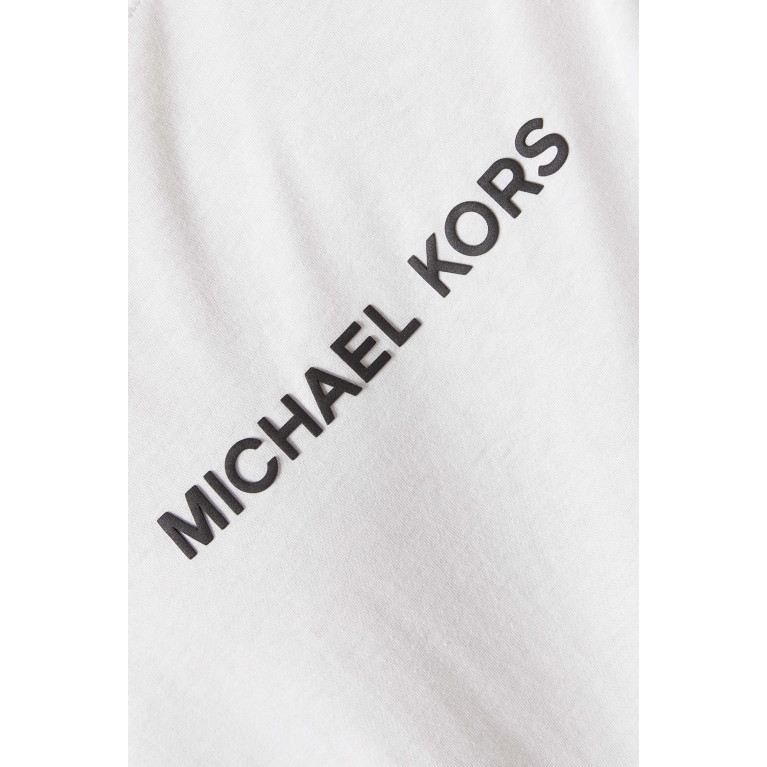 MICHAEL KORS - Logo-print Wave T-shirt in Cotton