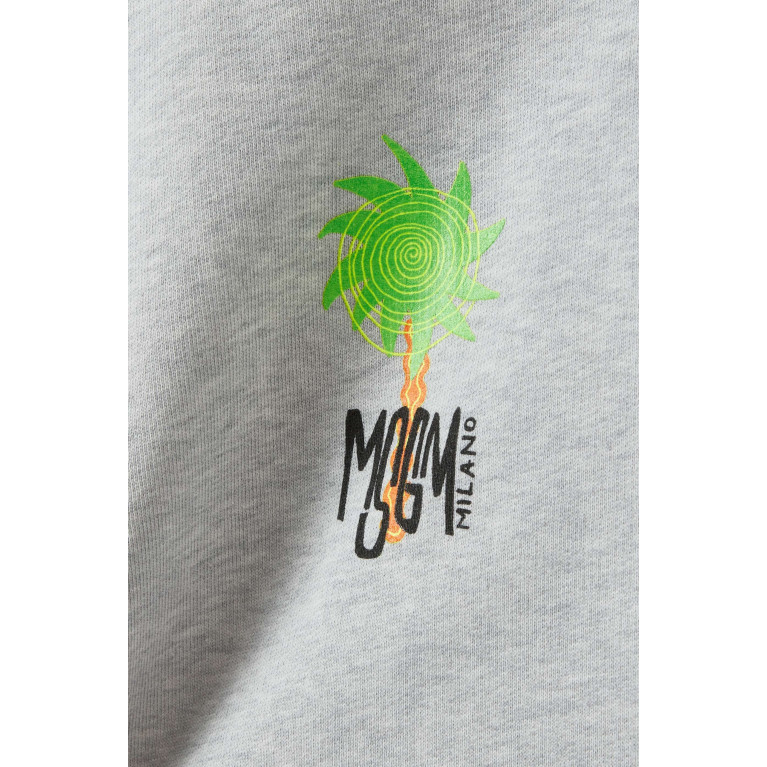 MSGM - Logo-print Sweatshirt in Fleece