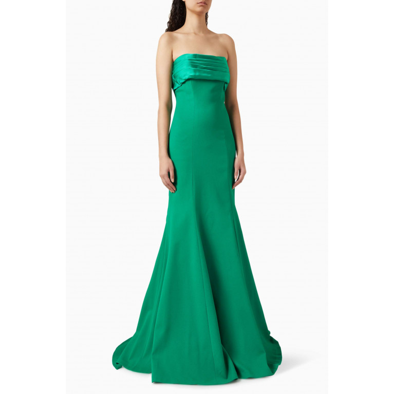 NASS - Strapless Gown in Crepe