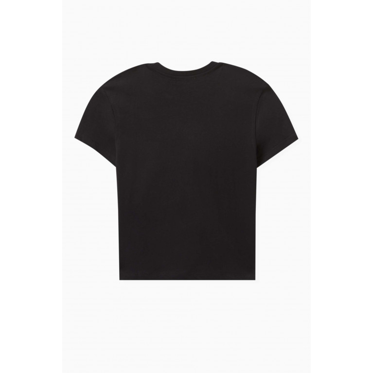 MSGM - Logo T-Shirt in Cotton Jersey